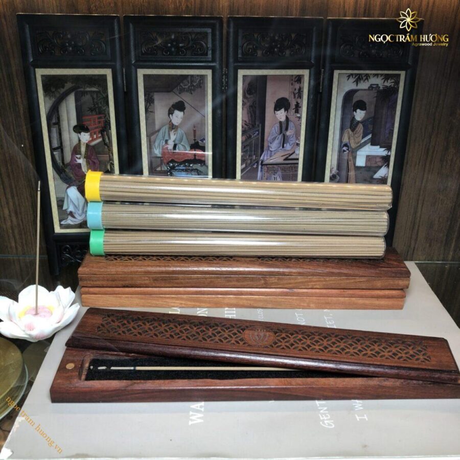 Nhang trầm hương không tăm tự nhiên 100% không chất hoá học