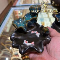 Thác khói trầm hương từ gốm Bát tràng 5