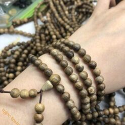 Chuỗi trầm hương Lào tự nhiên 7li 108 hạt