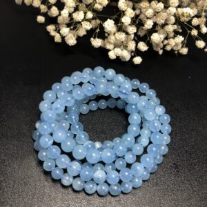 vòng tay đá Aquamarine