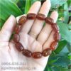 Vòng tay đá Thạch anh tóc đỏ 11 li