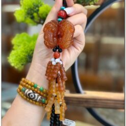 Khánh treo xe tì hưu mã não phong thủy