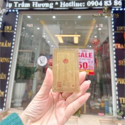 Vòng trầm hương từ thiên nhiên - Ngọc Trầm Hương Ảnh: Kim bài thái tuế 2024 tại Ngọc Trầm Hương