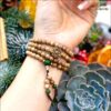 Chuỗi trầm banh Lào 6 li 108 hạt tự nhiên