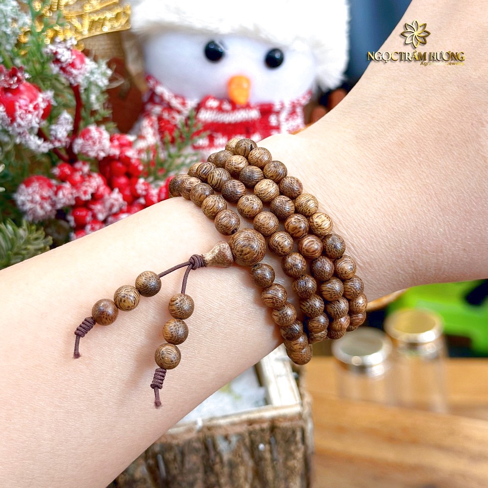 Chuỗi trầm hương tốc vườn 6 li